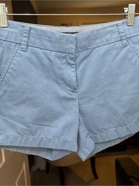 J. Crew Light Blue Women's Chino Shorts